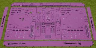 Pioneer DDJ-800 Custom Skin/Stickers Pink