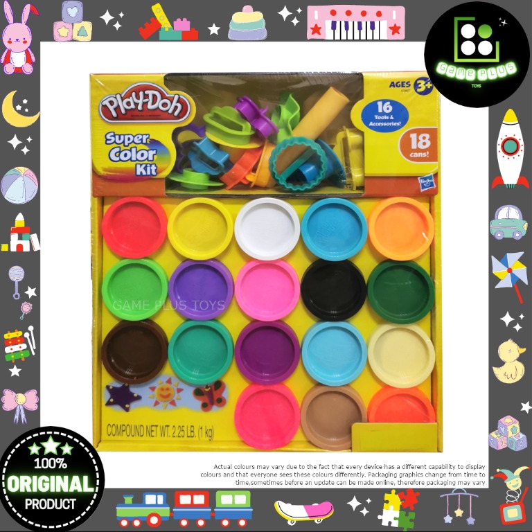 Play doh super color kit deals