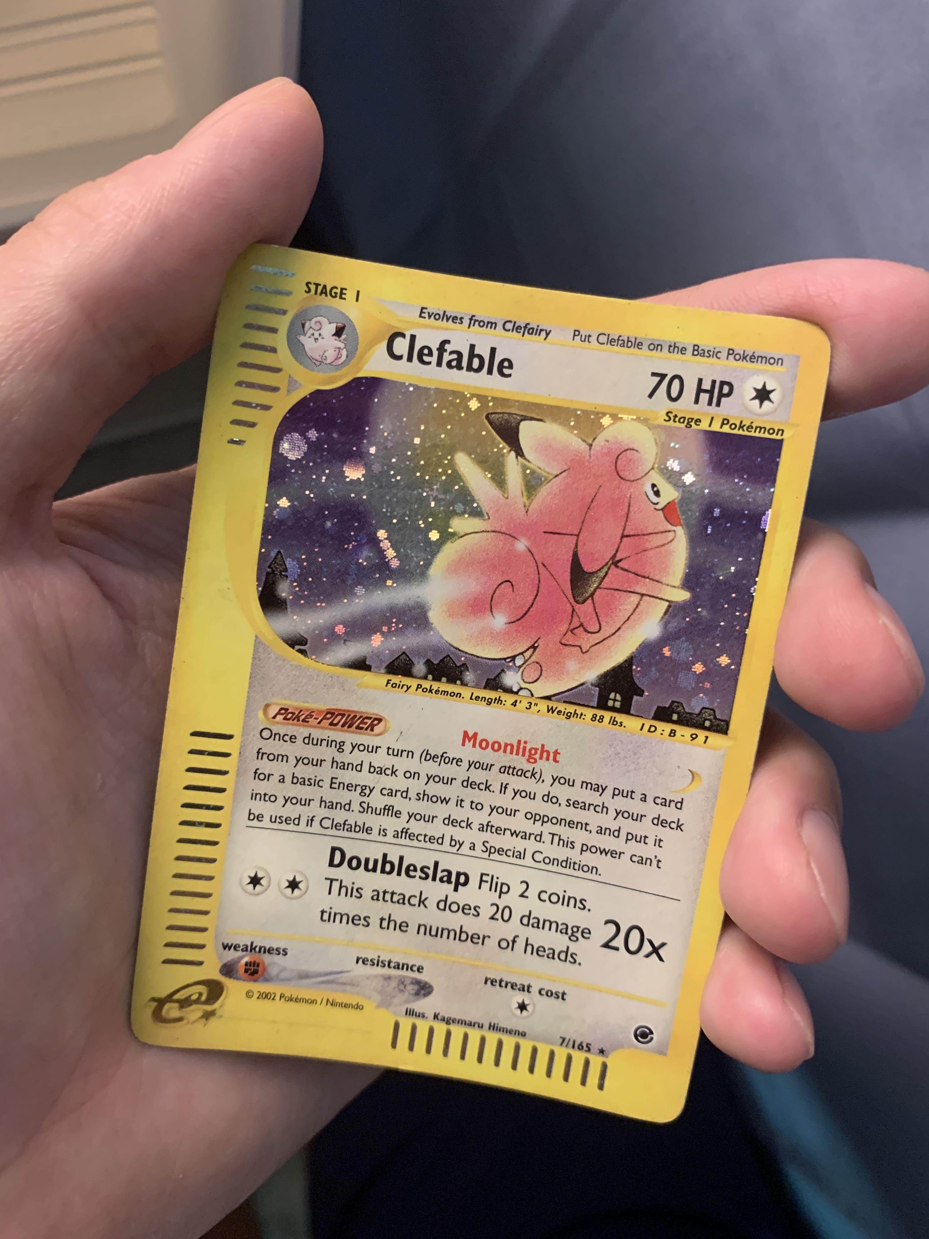 clefable holographic pokemon card value - Clefairy (6) - Base Set 2 Card Number / Rarity Clefable EX 106/112 Fire Red