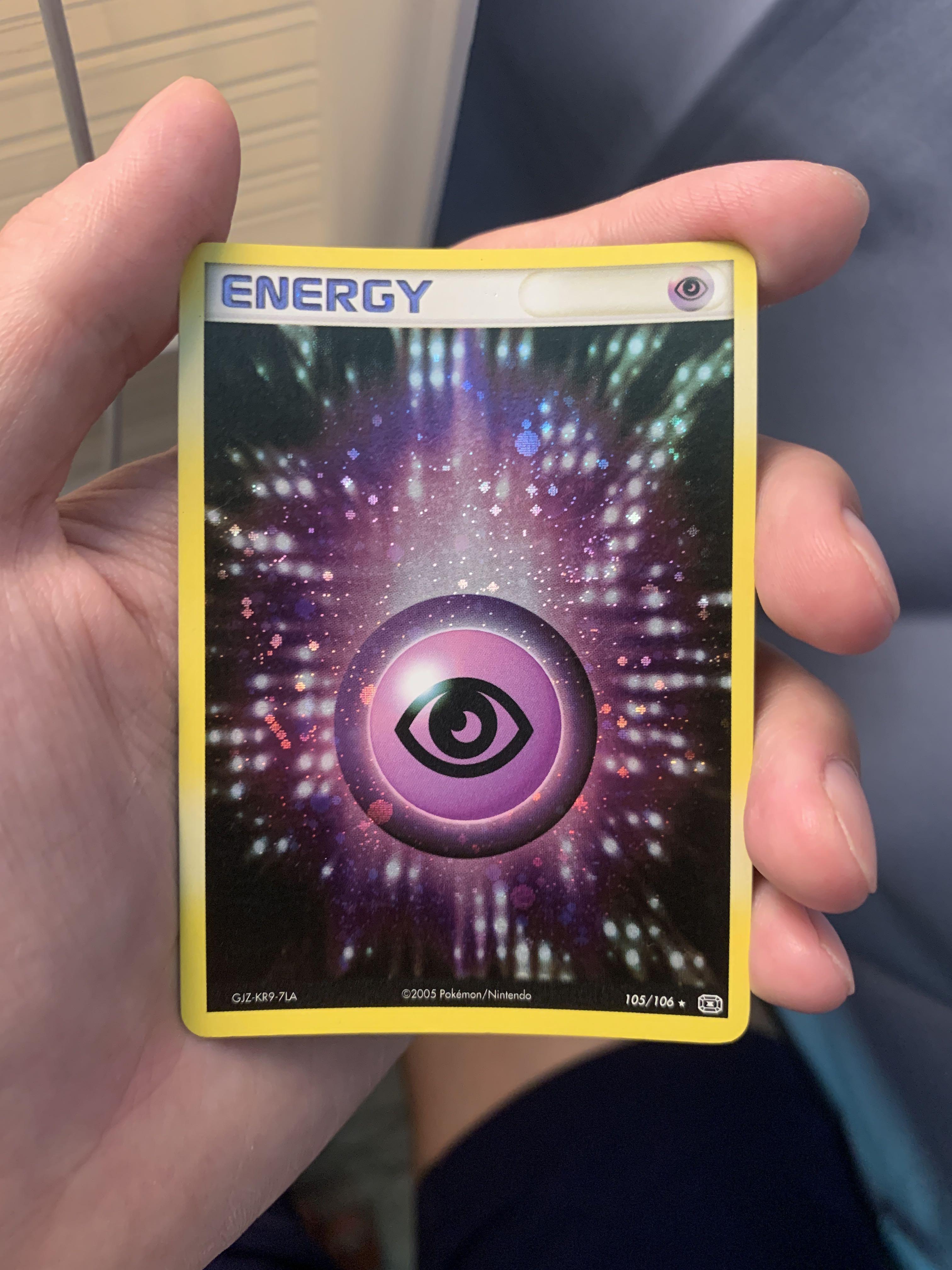 Pokmon Card - Psychic Energy - 105/106 - Holo Rare Ex Emerald Singles, Hobbies & Toys, Toys & Games on Carousell Pokmon Card - Psychic Energy - 105/106 - Holo Rare Ex Emerald Singles, Hobbies & Toys, Toys & Games on Carousell