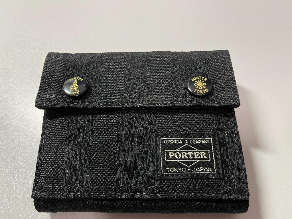 Porter Tango Black Wallet / Porter銀包, 男裝, 手錶及配件, 銀包