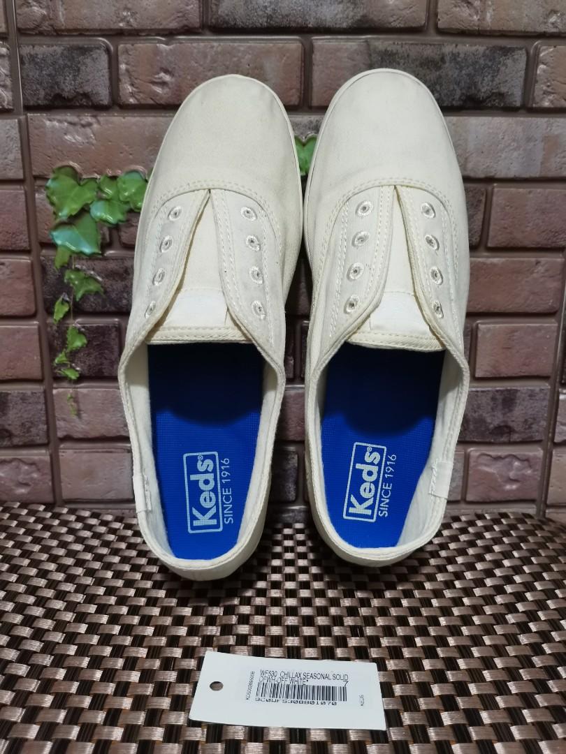 Preloved Keds Chillax Off White Slip on Sneakers US7