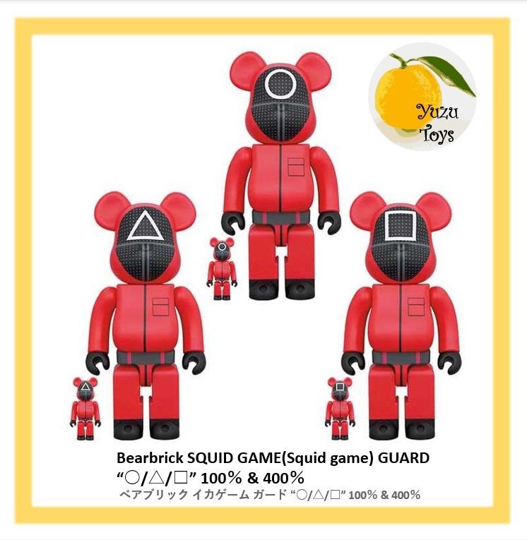BE@RBRICK SQUID GAME イカゲーム　GUARD 「◻︎」 BE@RBRICK - 【イカゲーム5種セット】Bearbrick SQUID GAMEの