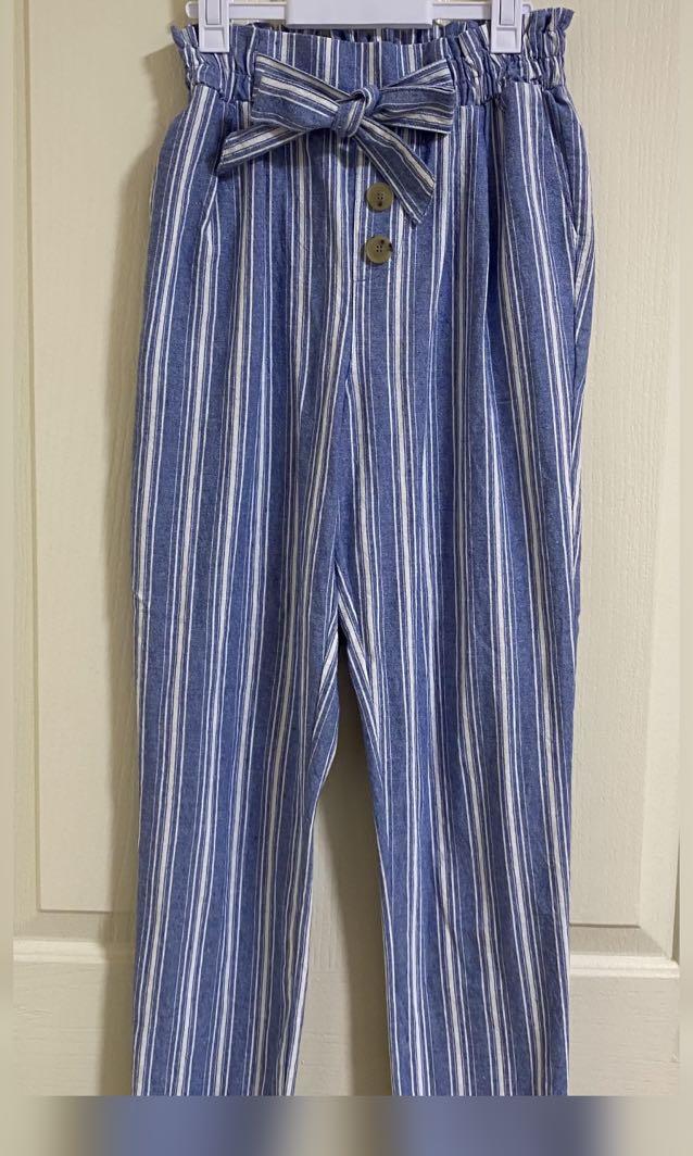 Pull and bear hotsell paper bag trousers