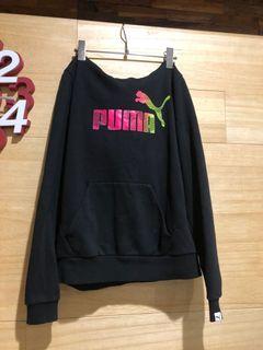 PUMA 黑色帽T