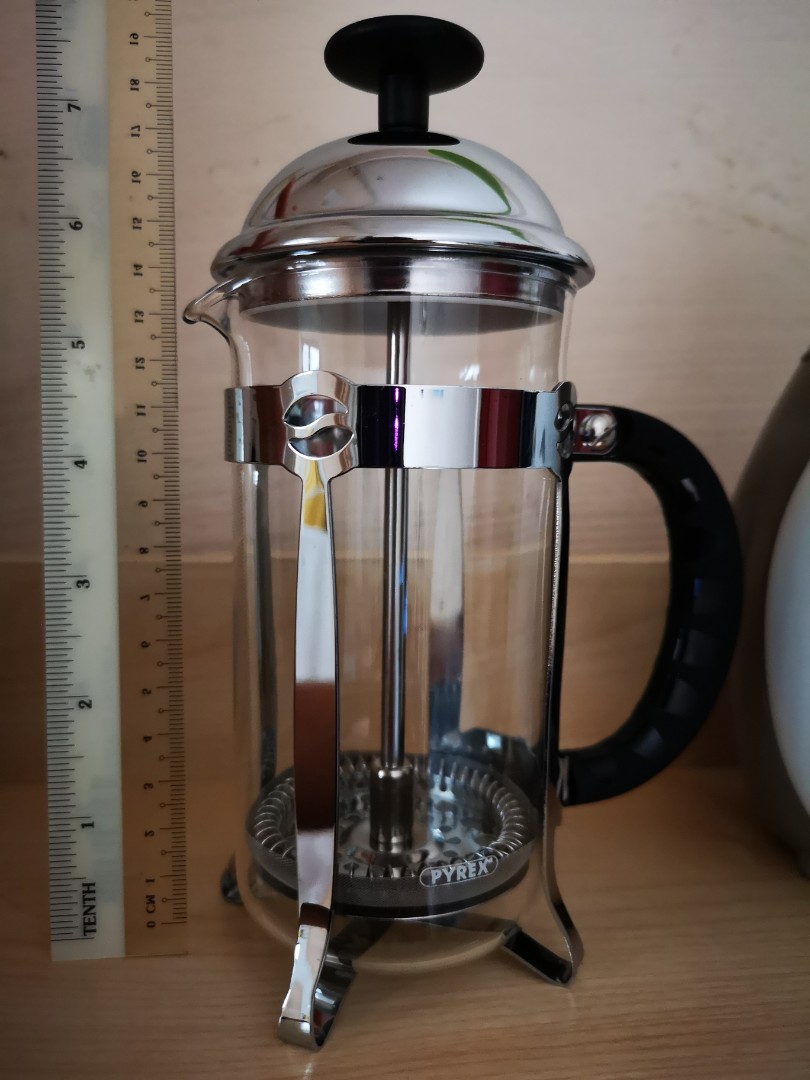 Pyrex Glass French Press, TV & Home Appliances, Kitchen Appliances