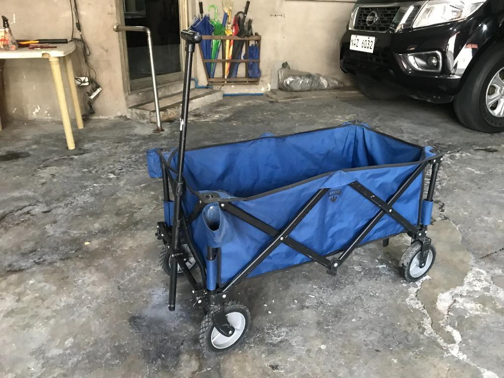 Quest Folding Wagon Blue, Sports Equipment, Other Sports Equipment and