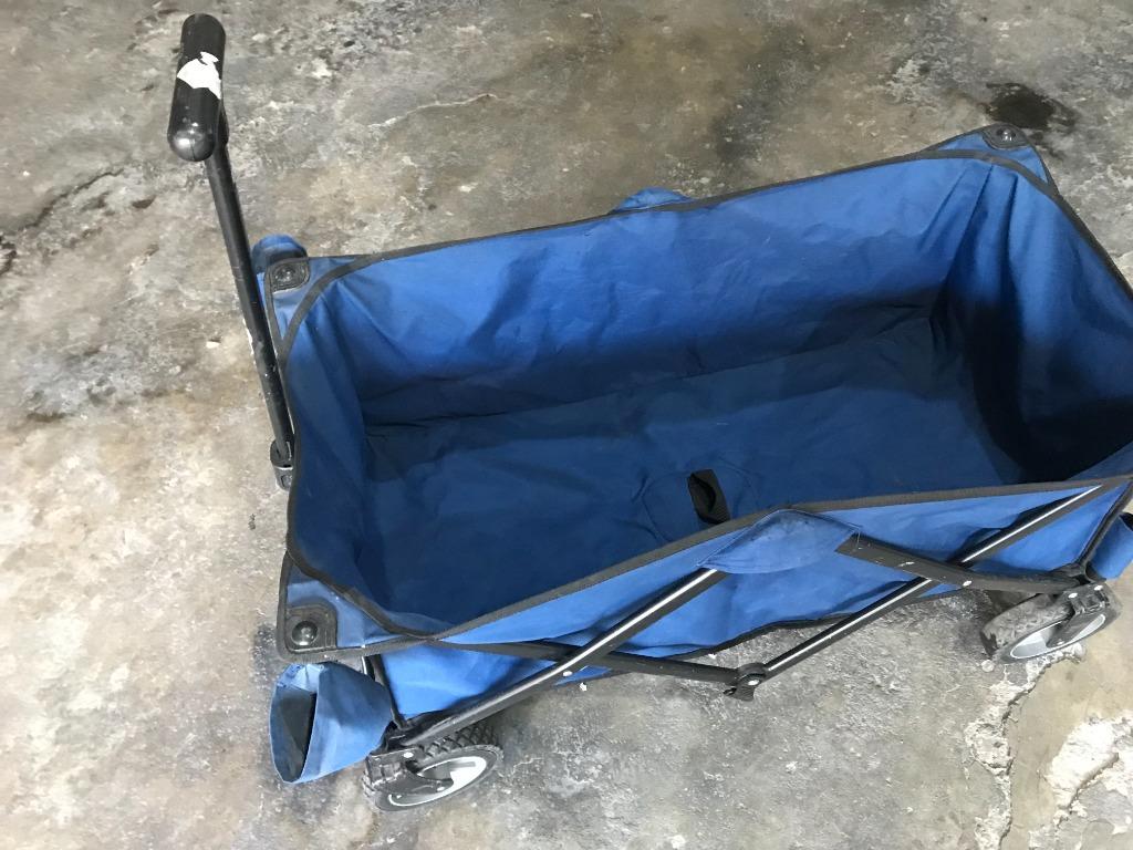 Quest Folding Wagon Blue, Sports Equipment, Other Sports Equipment and