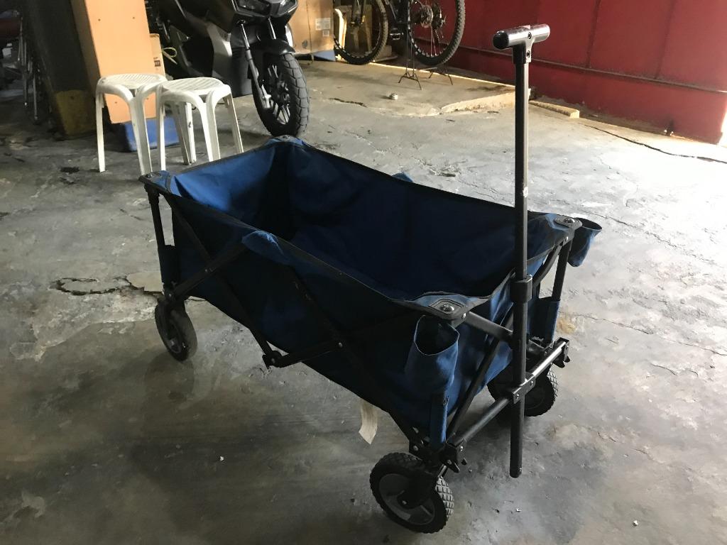 Quest Folding Wagon Blue, Sports Equipment, Other Sports Equipment and