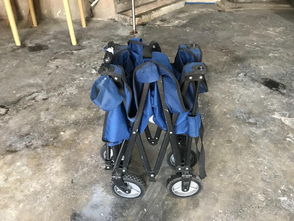 Quest Folding Wagon Blue, Sports Equipment, Other Sports Equipment and