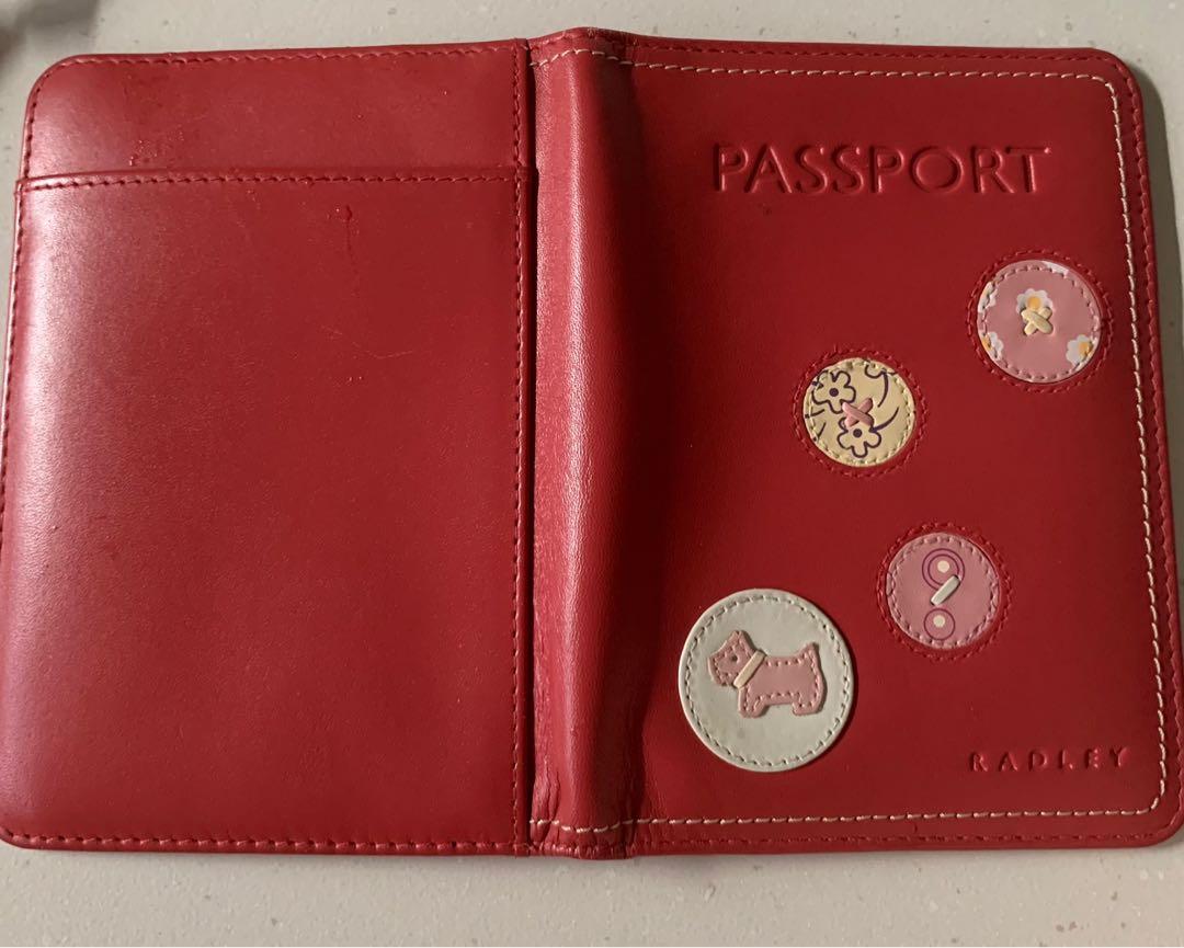 Radley soft leather passport holder