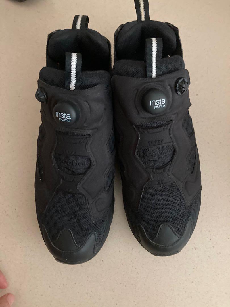 Reebok instapump fury og all black, Women's Fashion, Footwear, Sneakers on  Carousell
