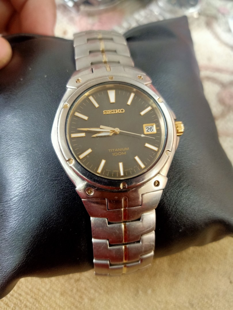 Seiko titanium watch, Men's Fashion, Watches & Accessories, Watches on  Carousell