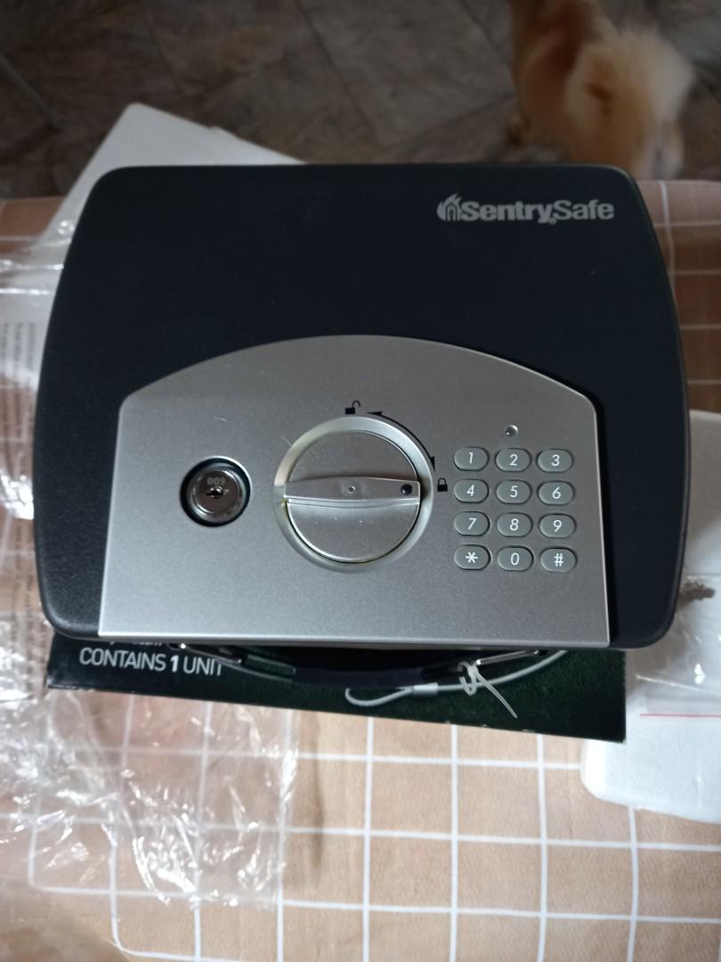 Sentry safe digital lock box ( small), Furniture & Home Living