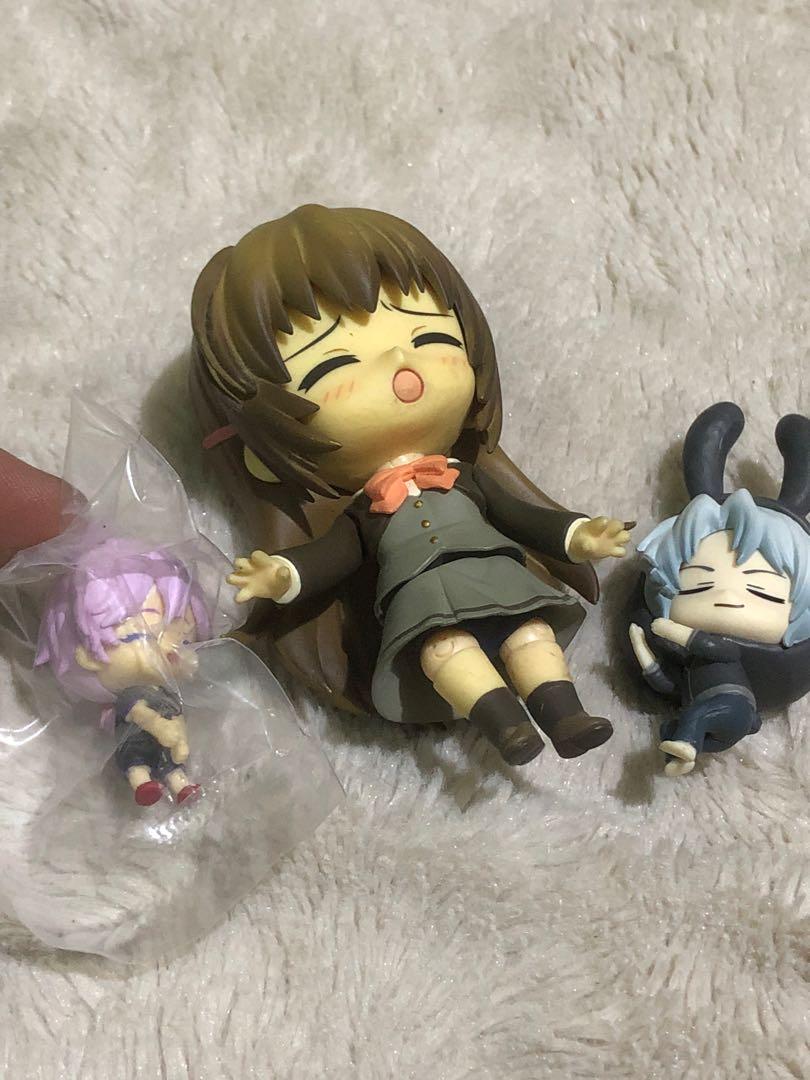 Set of Cute anime figures, Hobbies & Toys, Toys & Games on Carousell
