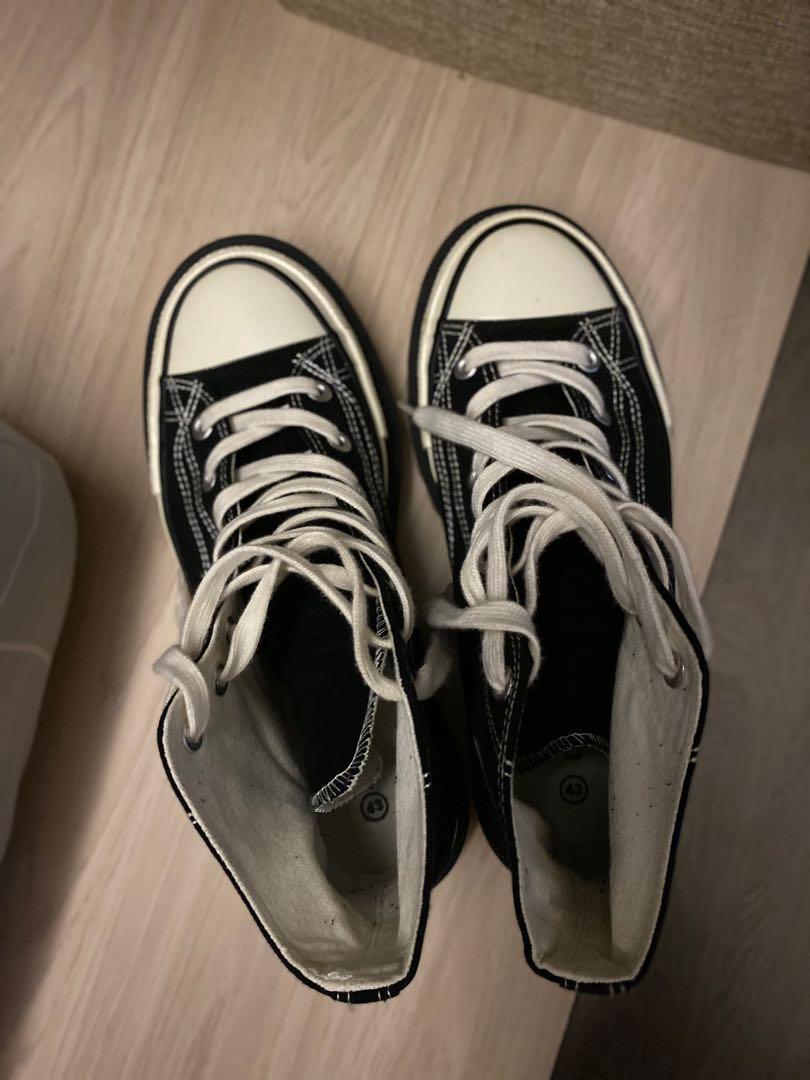 shark sole custom converse high