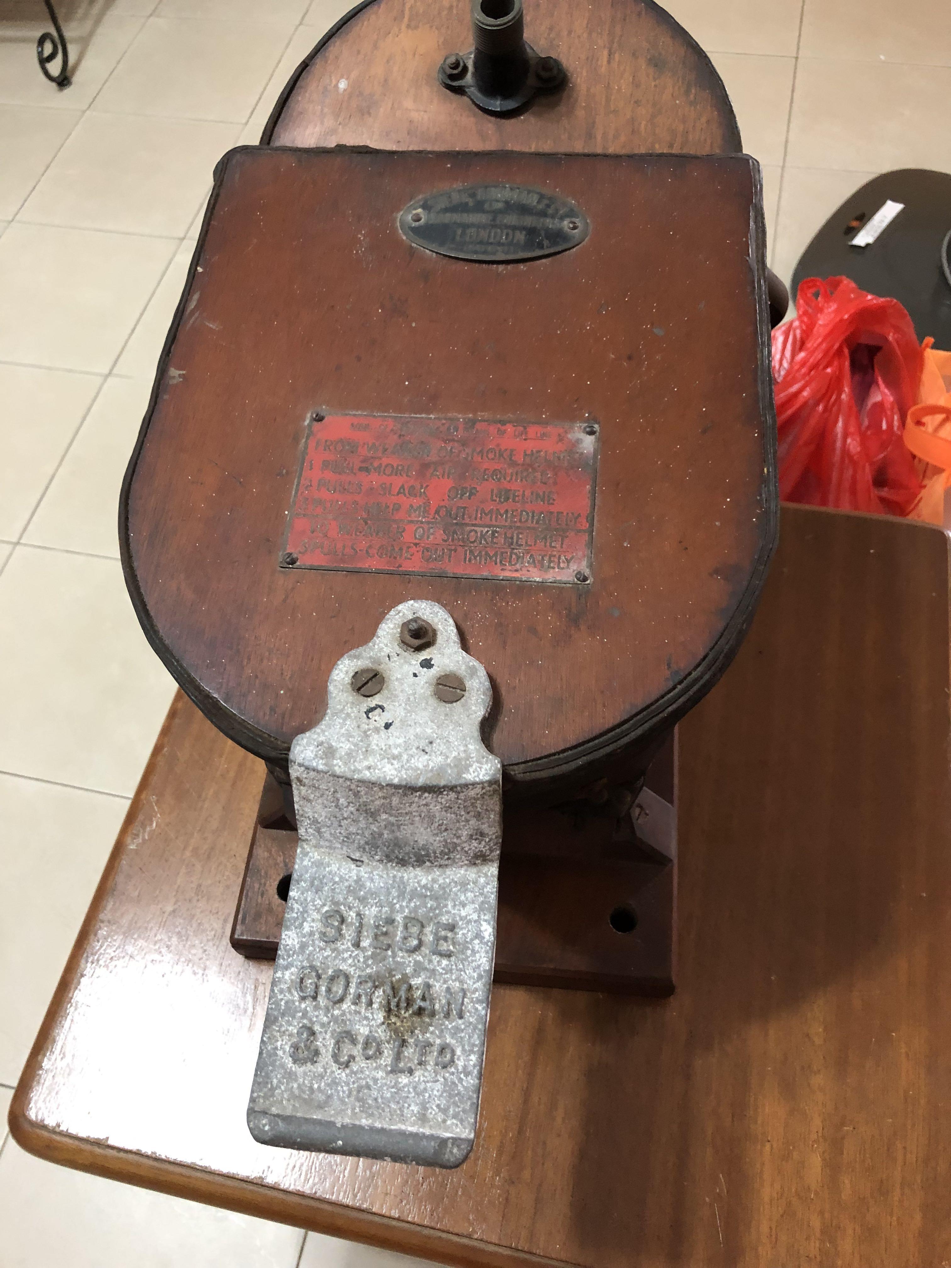 Siebe Gorman Antique fire horn without brass trumpet, Hobbies & Toys, Memorabilia & Collectibles