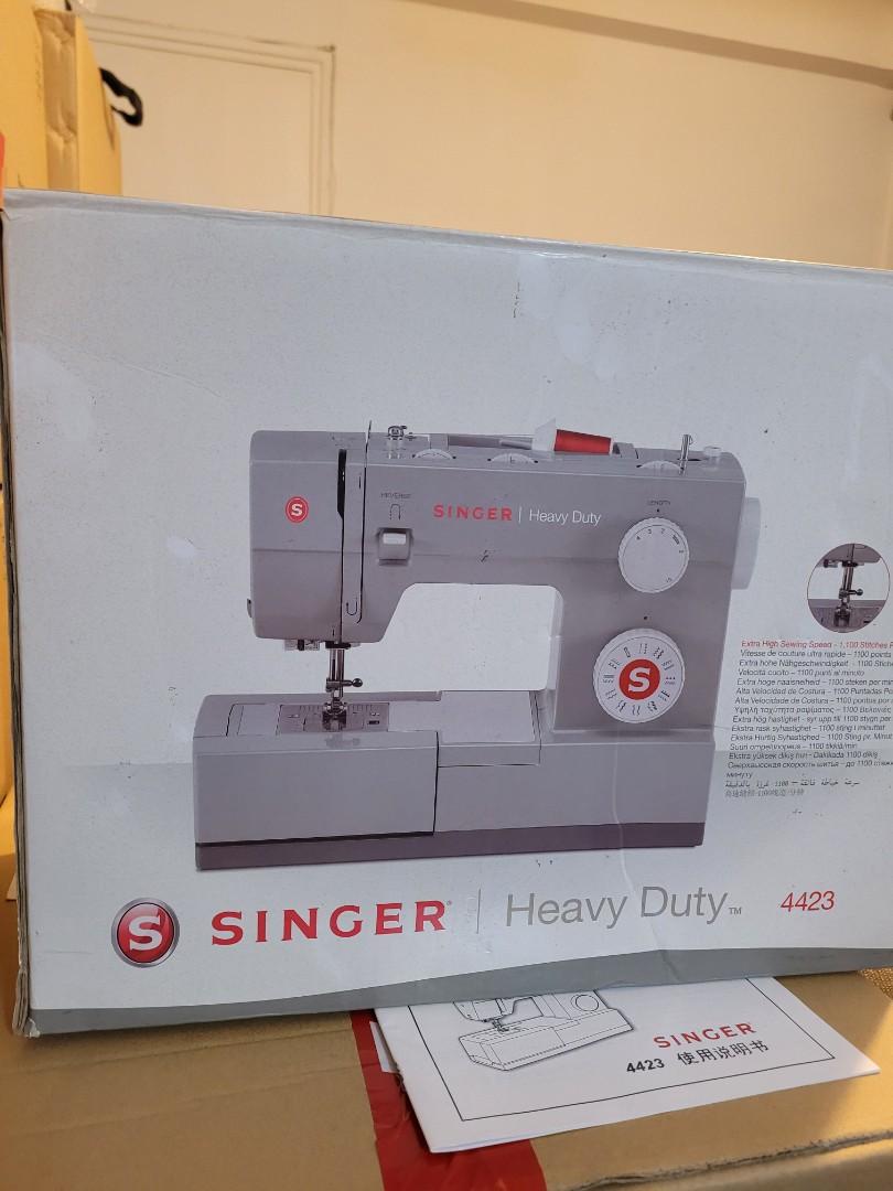 Singer 4423 Heavy Duty, 興趣及遊戲, 手作＆自家設計, 工藝用品及工具 Carousell