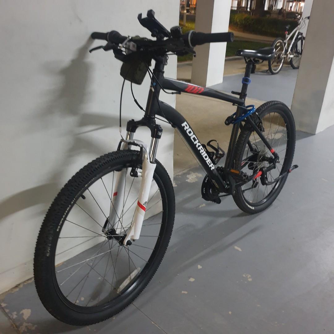 Rockrider st 100 best sale noir