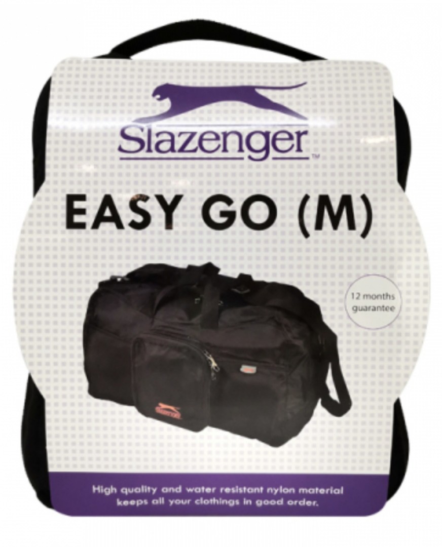 SLAZENGER EASY GO FOLDABLE BAG (S)- Black-SZ3064