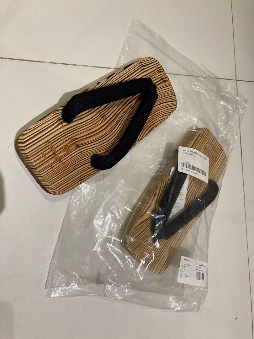 Snow peak geta sandal deals
