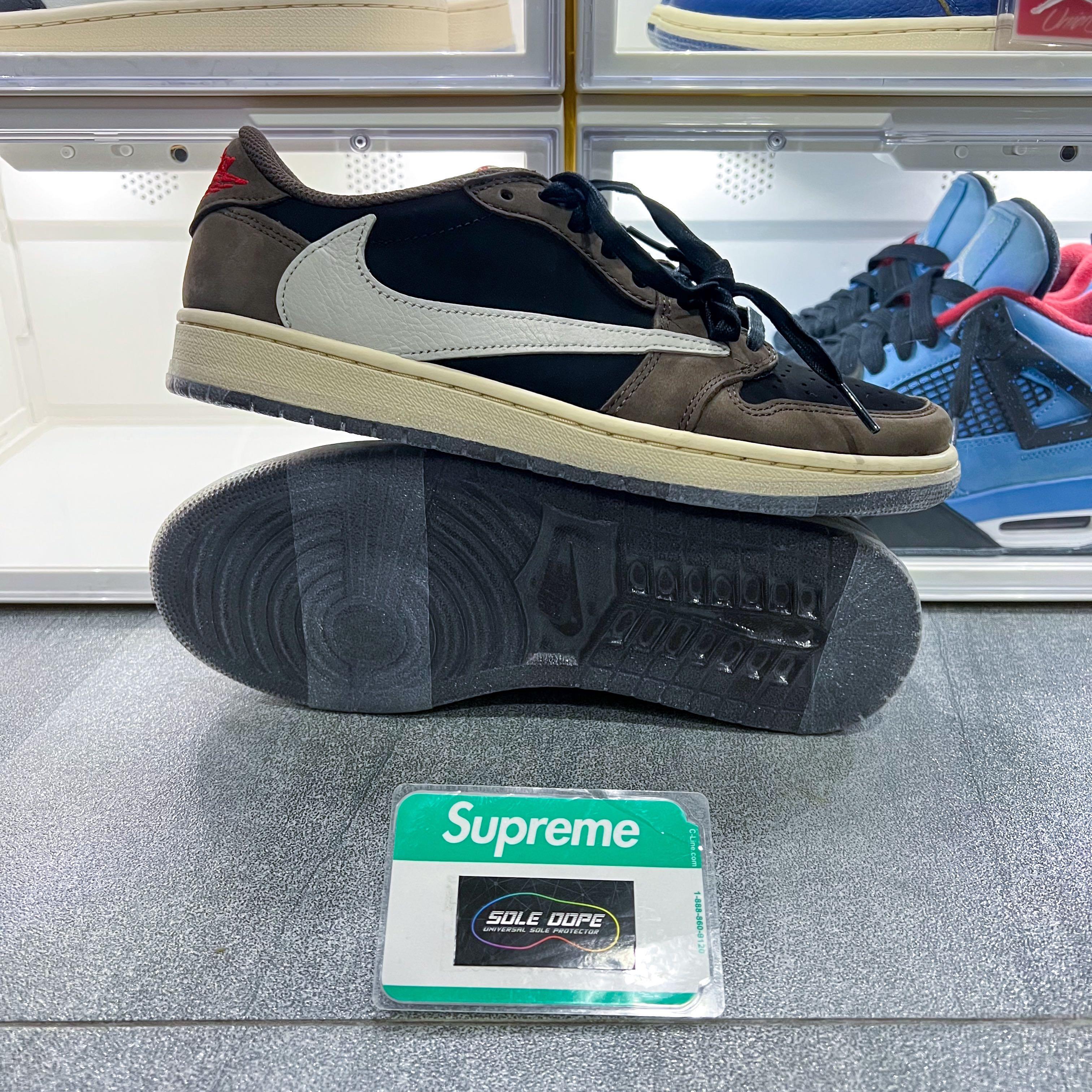 Sole Dope Sole Protector on Air Jordan 1 Low Travis Scott