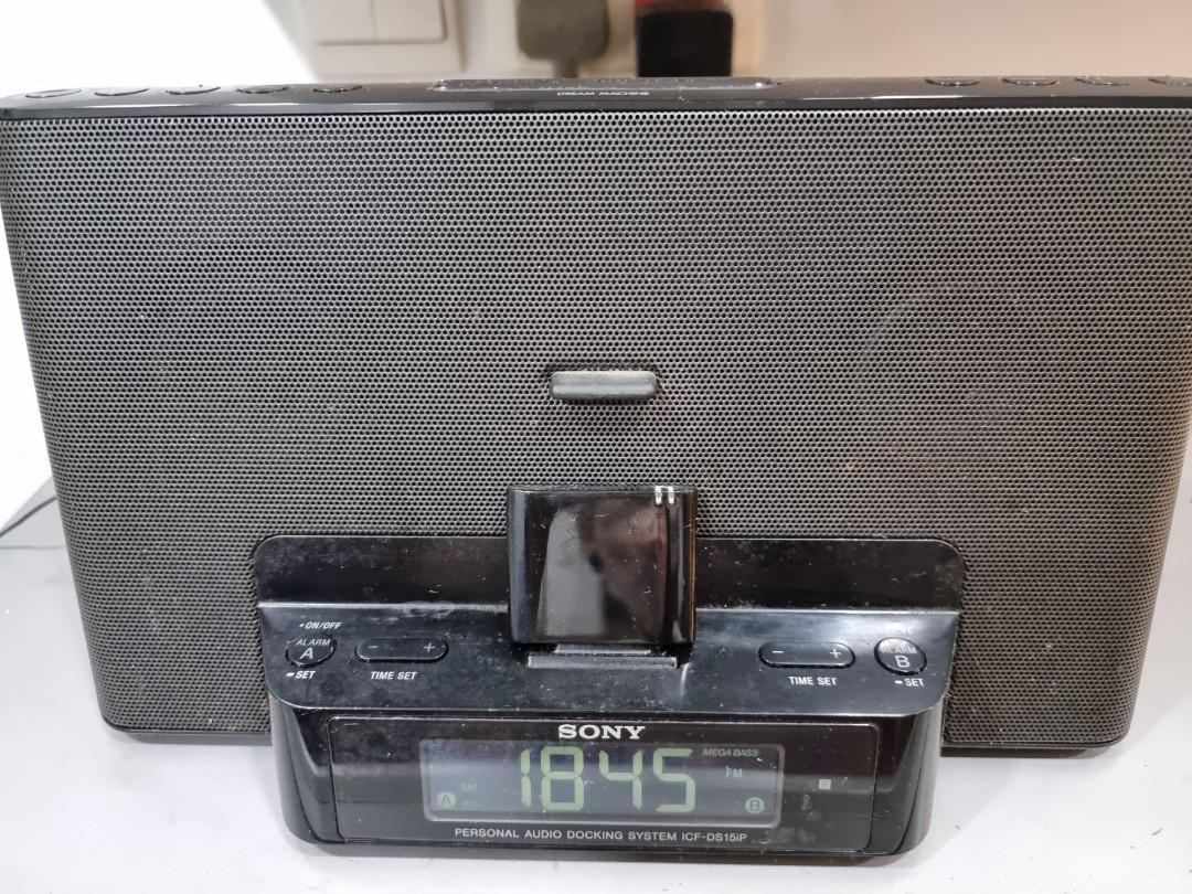 Sony personal outlet audio docking system