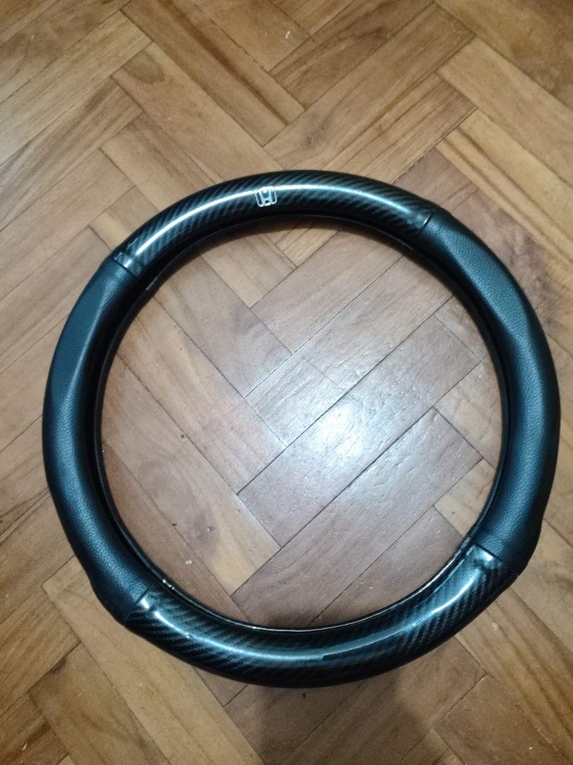 Steering wheel cover Honda Logo, Car Accessories, Accessories on Carousell
