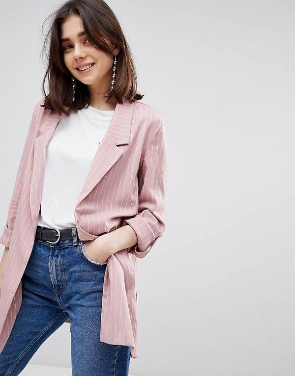 Stradivarius pink blazer new arrivals
