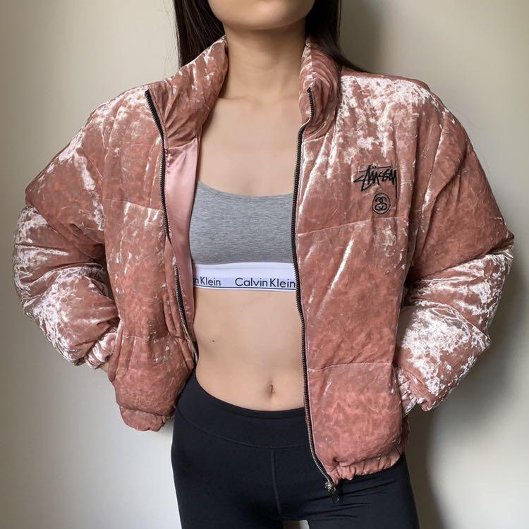 Stussy velvet jacket store
