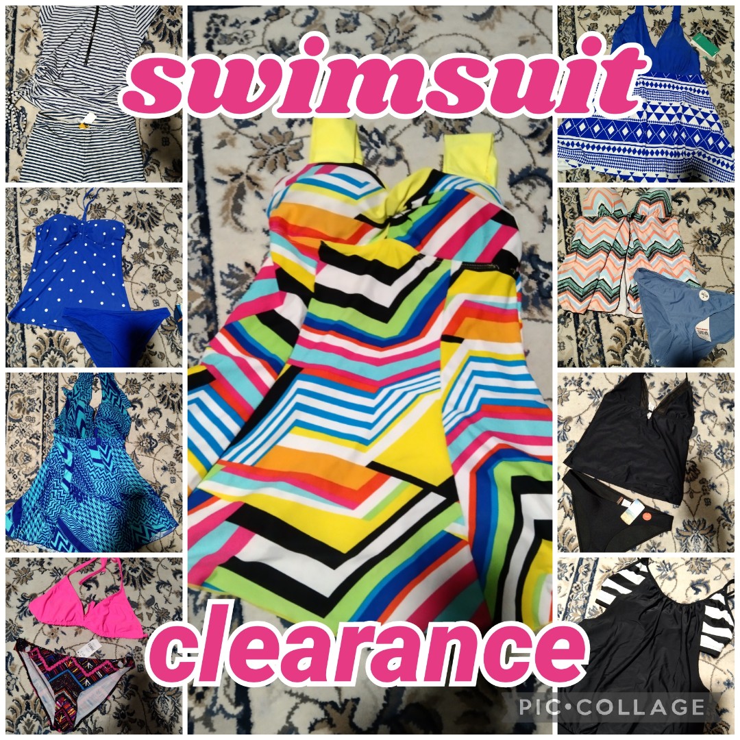 Swimsuit clearance SALE, Women's Fashion, Swimwear, Bikinis & Swimsuits