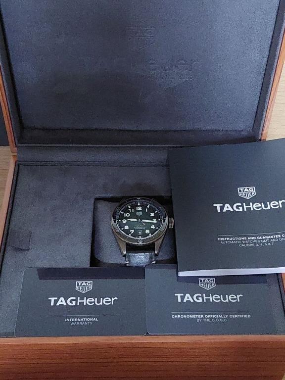 Tag heuer discount autavia bronze green