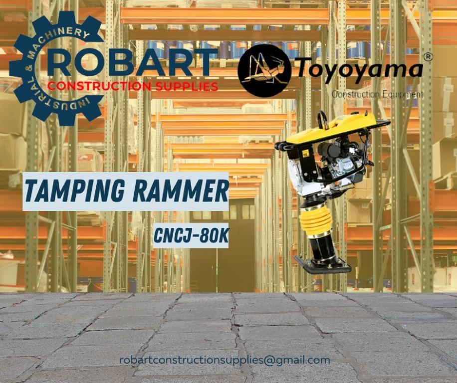 TAMPING RAMMER (Category: Construction Tools & Equipment) located in Manila. Submitted by bellarobart (Listing ID 1145782953, Image 1). Description: TAMPING RAMMER Brand: Toyoyama Engine type: Robin EY20 Power kW (HP): 3.7 (5) Weight kg (lbs): 76.5 (168) 𝑹𝑶𝑩𝑨𝑹𝑻 𝑪𝑶𝑵𝑺𝑻𝑹𝑼𝑪𝑻𝑰𝑶𝑵 𝑺𝑼𝑷𝑷𝑳𝑰𝑬𝑺 SEND US MESSAGE FOR INQUIRIES ‼️‼️ 🔵100% Trusted Supplier 🔵Competitive Price 🔵𝑾𝒆 𝒂𝒓𝒆 𝑫𝑻𝑰 𝑹𝒆𝒈𝒊𝒔𝒕𝒆𝒓𝒆𝒅 & 𝑩𝑰𝑹 𝐀𝐂𝐂𝐑𝐄