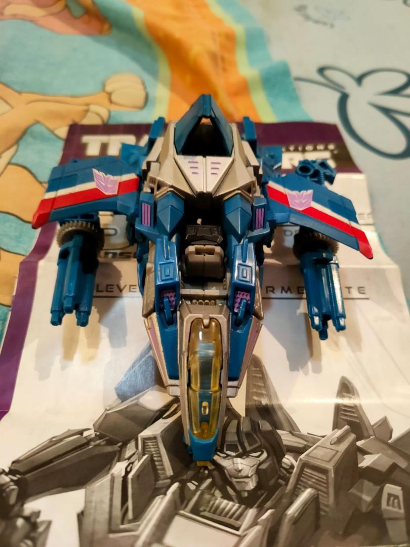 Transformers Fall of cybertron Thundercracker loose with manual