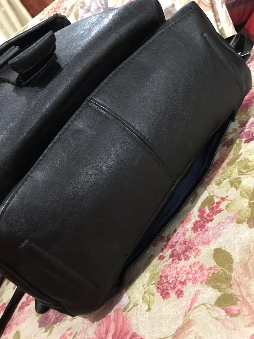 Tumi morrison backpack top leather