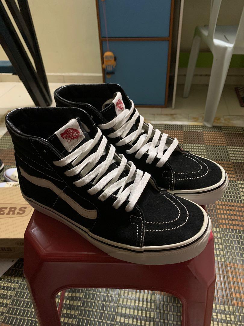 VANS SK8 HI ORIGINAL Men s Fashion Footwear Sneakers on Carousell