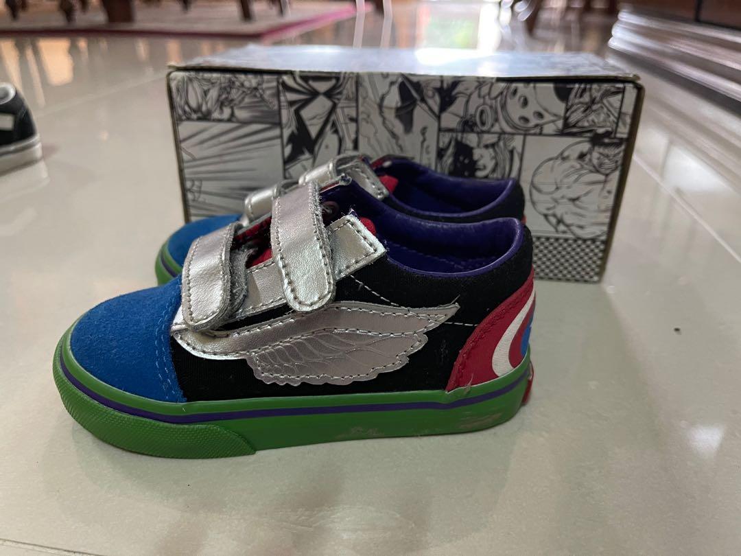 Vans X Marvel Kids Men s Fashion Footwear Sneakers on Carousell