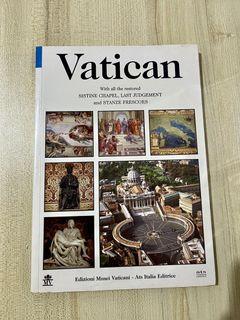 Vatican book guide (bought in Rome)
