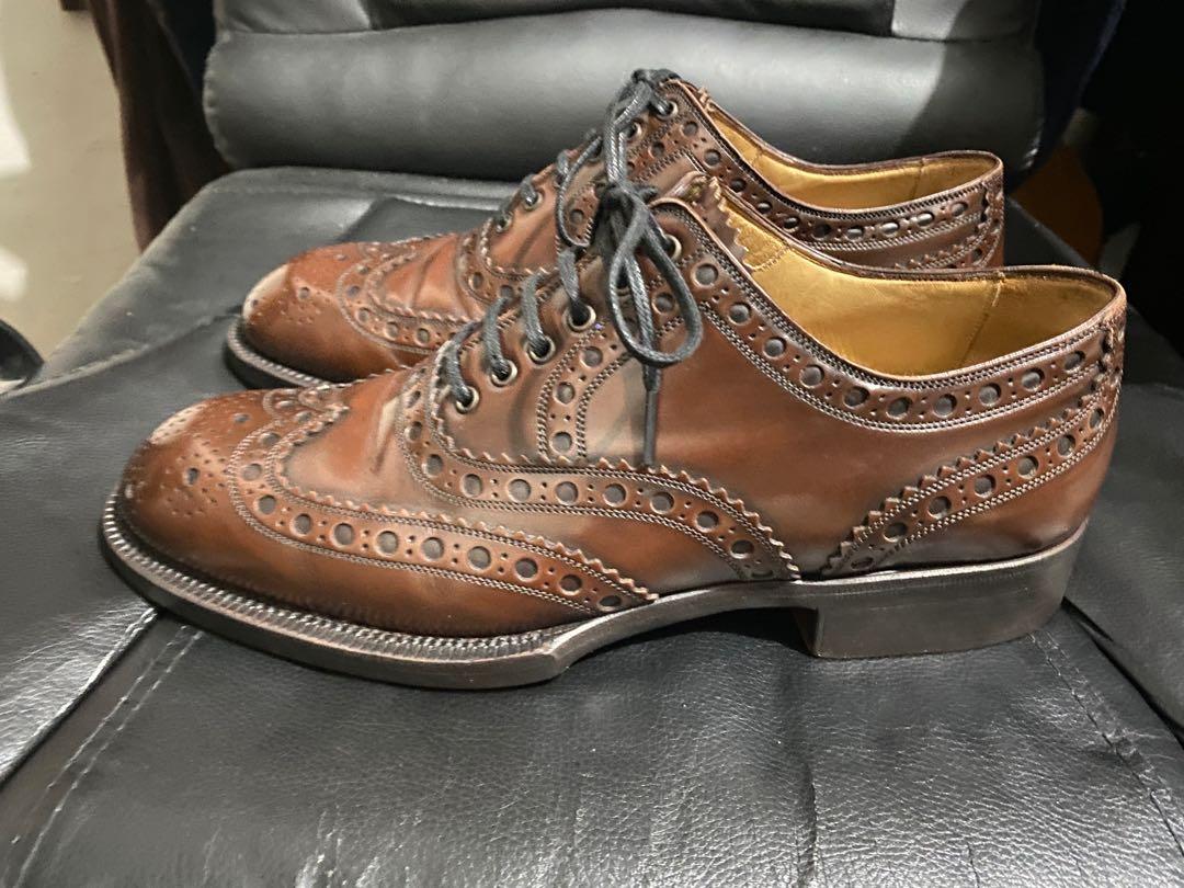Very Rare Spade Sole Vintage Cole Haan Trafton Full brogue