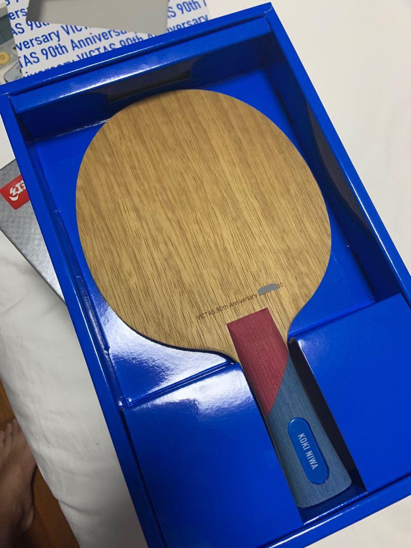 VICTAS 90th Anniversary Koki Niwa Wood (Table Tennis Blade), Sports