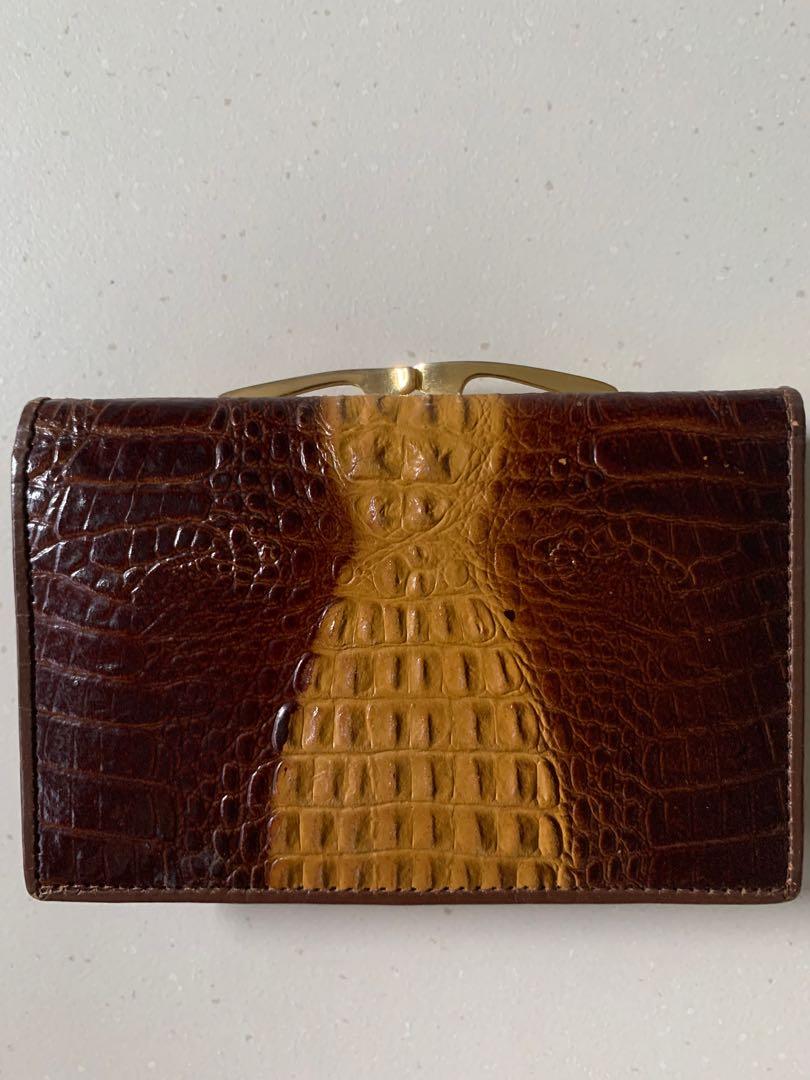 Real crocodile wallet on sale