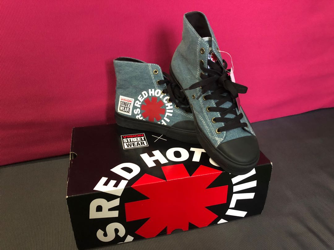 Converse red hot chili peppers top