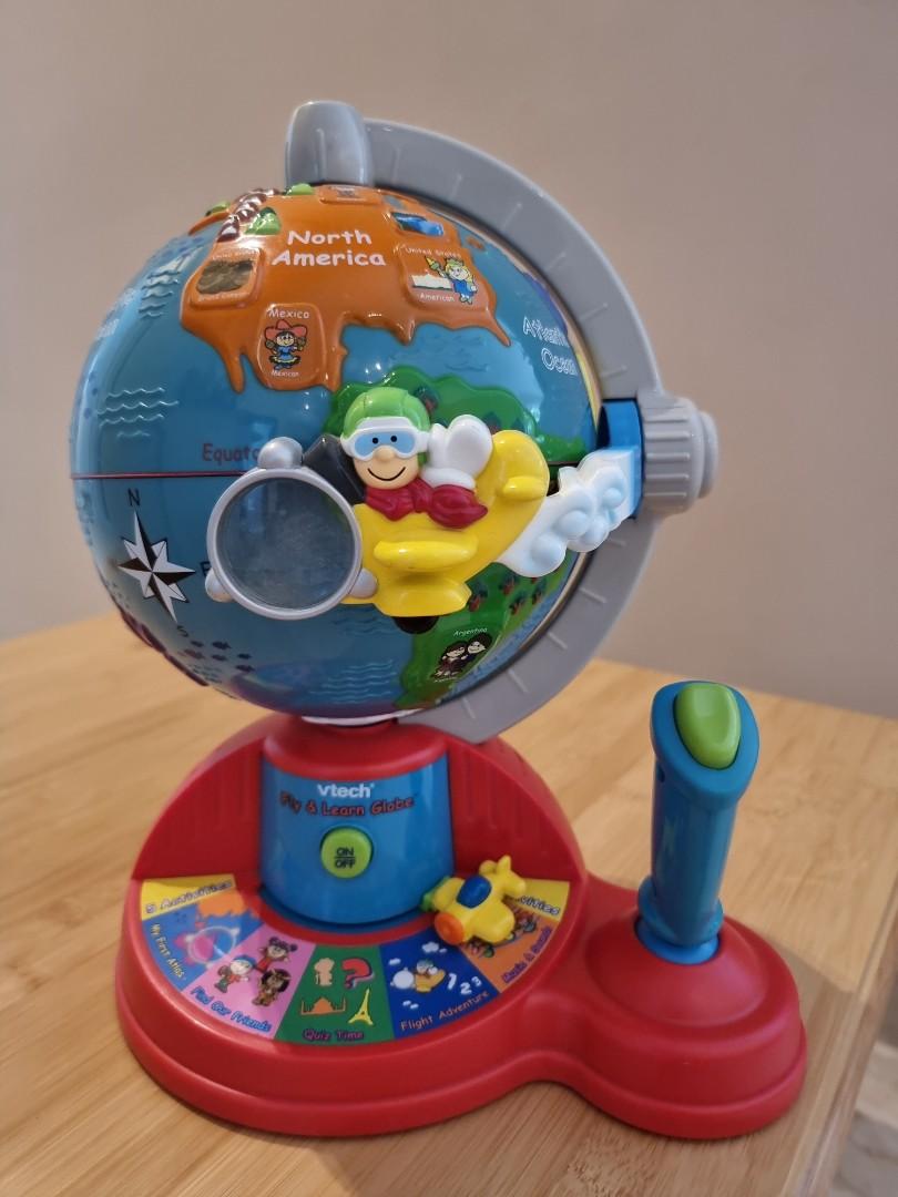 Vtech Fly & Learn Globe, Hobbies & Toys, Toys & Games on Carousell
