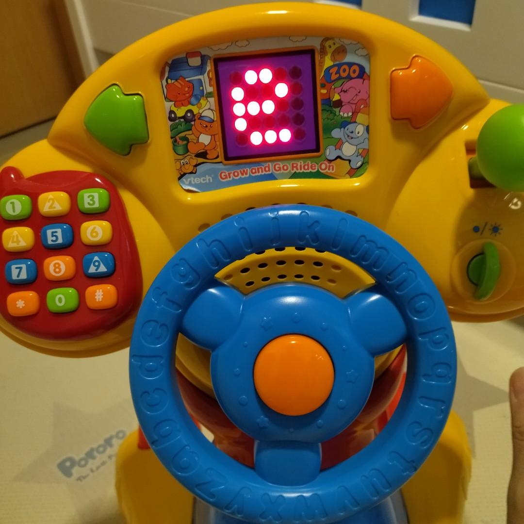 Very Good Condition w User Manual VTech Grow Go Ride On Convertible Ride