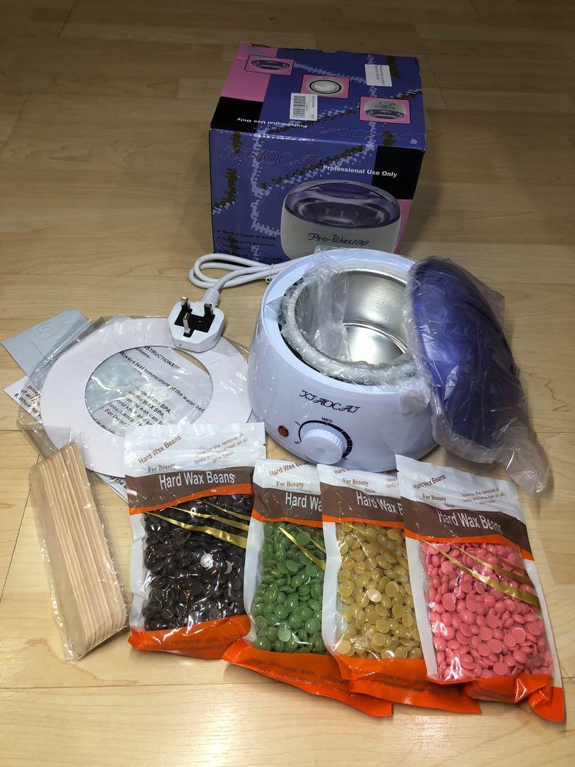 Wax Warmer Hair Removal Waxing Kit