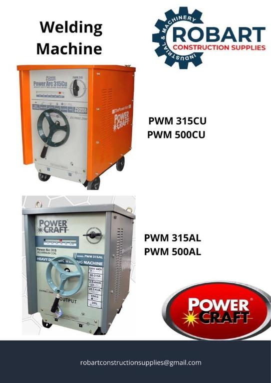 Welding Machine (Category: Construction Tools & Equipment) located in Manila. Submitted by bellarobart (Listing ID 1145779904, Image 3). Description: Welding Machine BRAND : Powercraft MODEL : Models Available Attached 𝑹𝑶𝑩𝑨𝑹𝑻 𝑪𝑶𝑵𝑺𝑻𝑹𝑼𝑪𝑻𝑰𝑶𝑵 𝑺𝑼𝑷𝑷𝑳𝑰𝑬𝑺 SEND US MESSAGE FOR INQUIRIES ‼️‼️ 🔵100% Trusted Supplier 🔵Competitive Price 🔵𝑾𝒆 𝒂𝒓𝒆 𝑫𝑻𝑰 𝑹𝒆𝒈𝒊𝒔𝒕𝒆𝒓𝒆𝒅 & 𝑩𝑰𝑹 𝐀𝐂𝐂𝐑𝐄𝐃𝐈𝐓𝐄𝐃 𝑴𝒂𝒏𝒊𝒍𝒂 𝑶𝒇𝒇𝒊𝒄𝒆