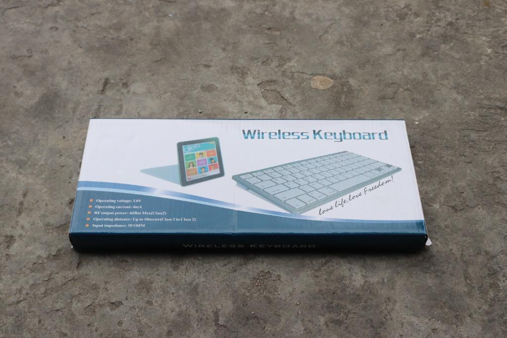 Wireless Bluetooth Keyboard BKC001 (Black), Computers & Tech, Parts