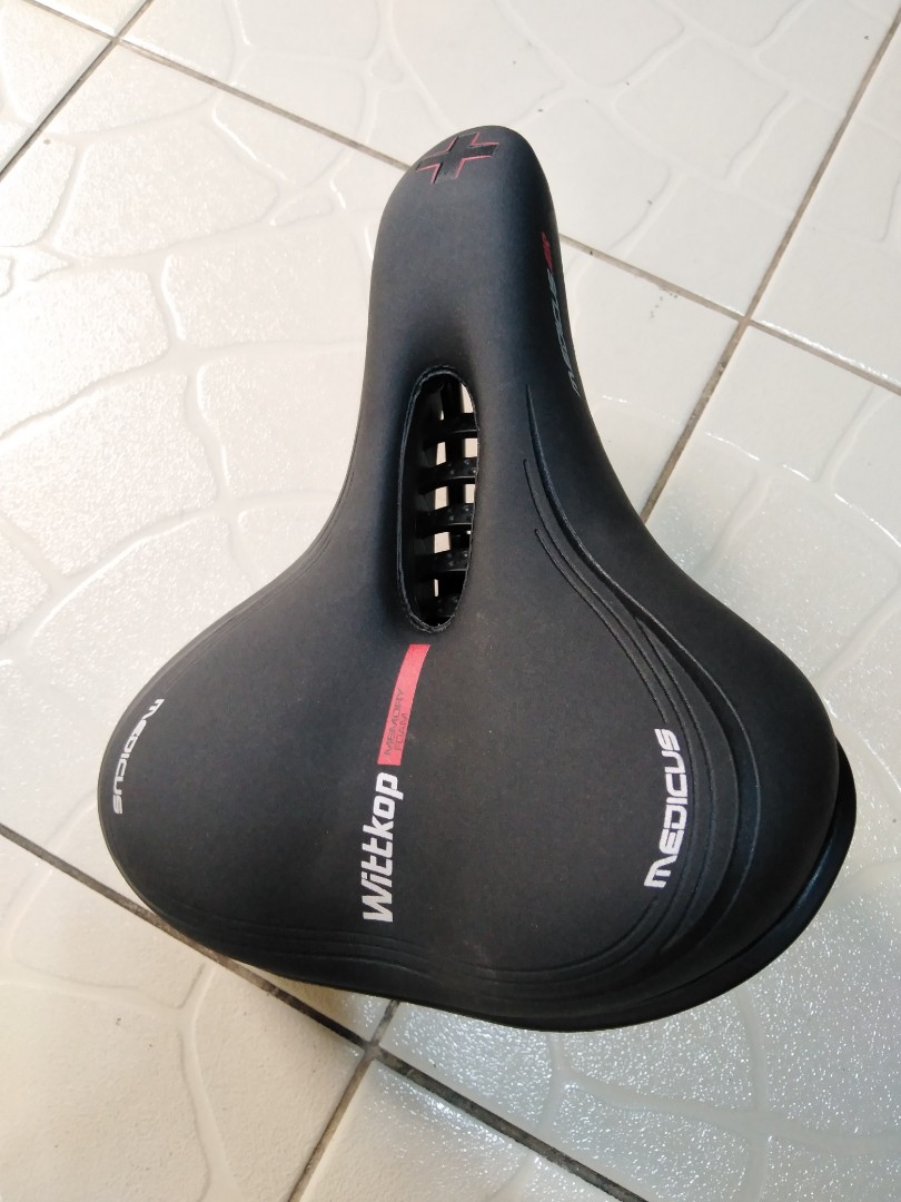 Selle Vélo Wittkop Medicus – Mousse Mémoire De Forme – Confort Et Ergonomie – Ville
