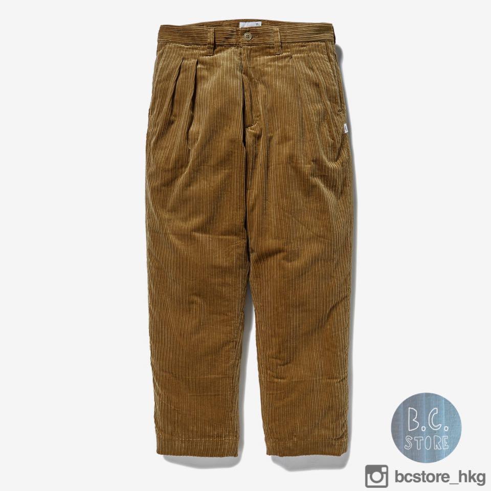 WTAPS 21AW TUCK 02 TROUSERS CORDUROY