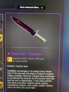WTS CSGO Bayonet Doppler P2 0.01 Float